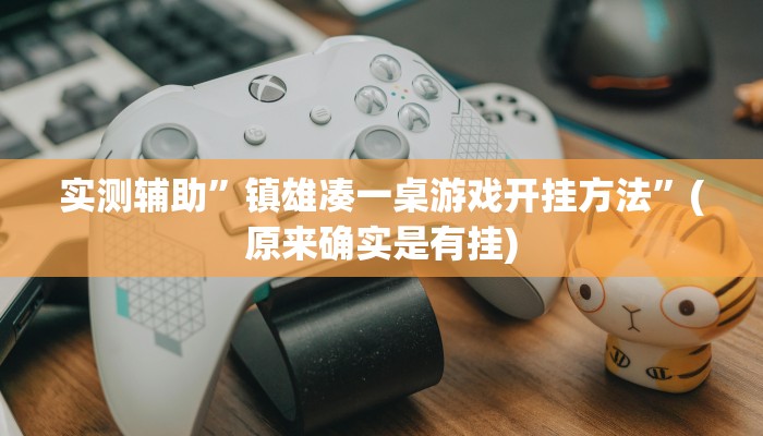 实测辅助”镇雄凑一桌游戏开挂方法”(原来确实是有挂)