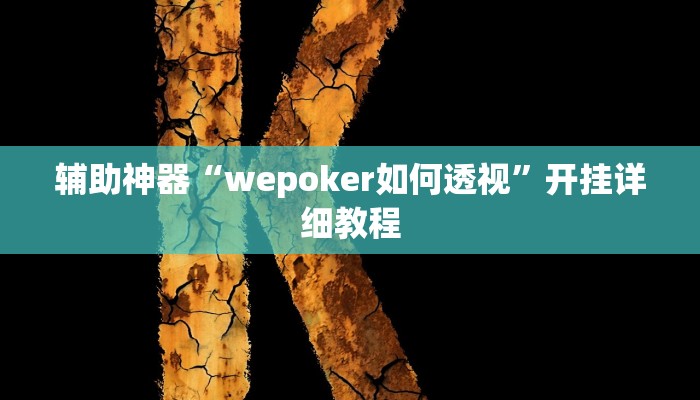 实测教程”德州局HHpoker透视脚本”(原来确实是有挂)