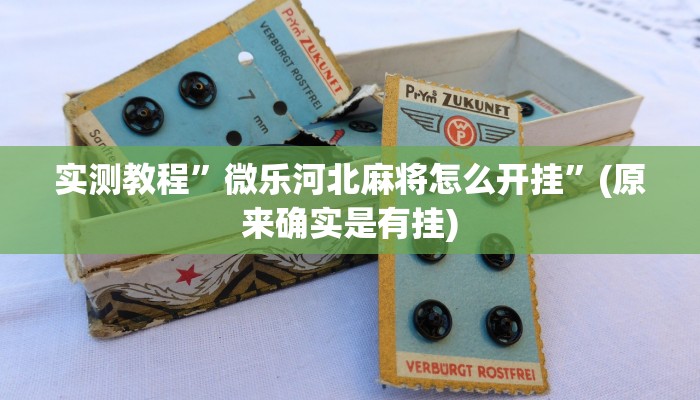 实测教程”微乐河北麻将怎么开挂”(原来确实是有挂)