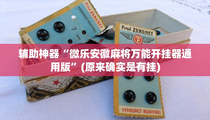 辅助神器“微乐安徽麻将万能开挂器通用版”(原来确实是有挂)