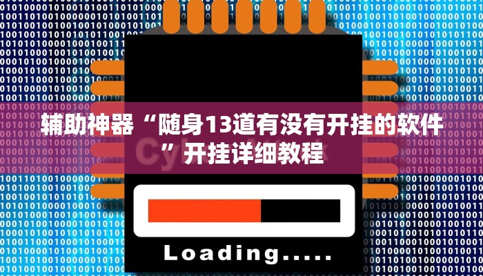 辅助神器“随身13道有没有开挂的软件”开挂详细教程
