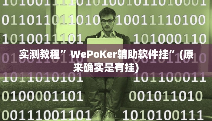 实测教程”WePoKer辅助软件挂”(原来确实是有挂)