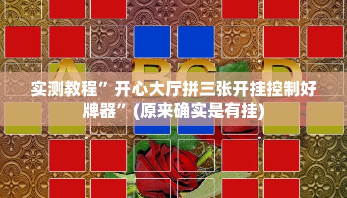 教程辅助“上品十三水怎么开挂”开挂详细教程