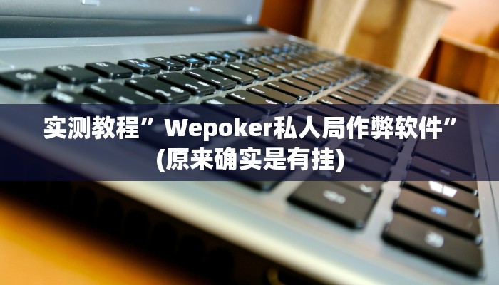 实测教程”德州扑克开挂开挂教程”(详细开挂教程)