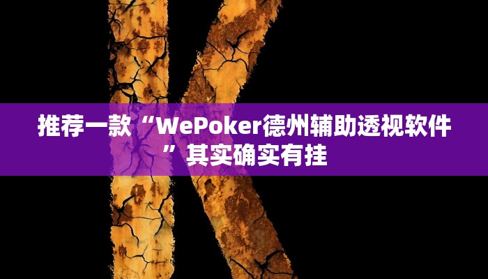 推荐一款“中至武宁双扣开挂神器”其实确实有挂