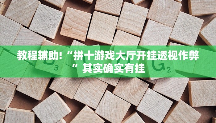 教程辅助“玄灵大厅透视辅助”开挂详细教程