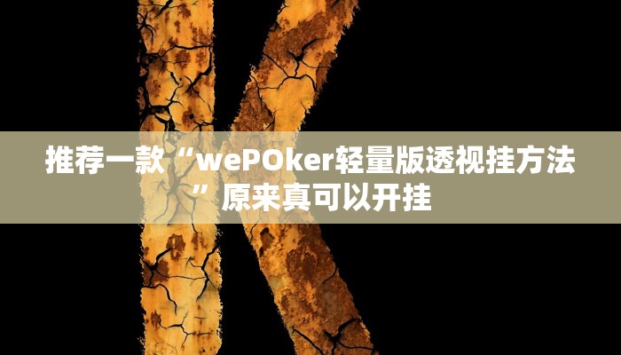 推荐一款“心悦填坑开挂辅助透视”其实确实有挂