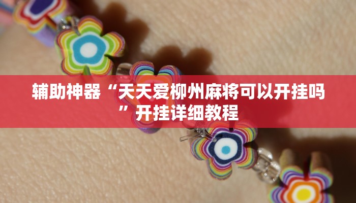 辅助神器“天天爱柳州麻将可以开挂吗”开挂详细教程
