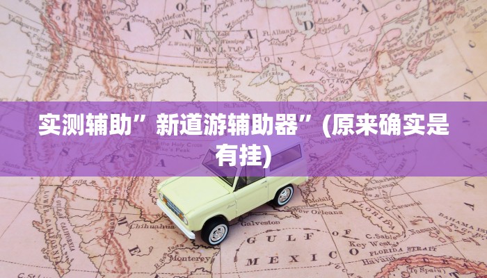 实测辅助”新道游辅助器”(原来确实是有挂)