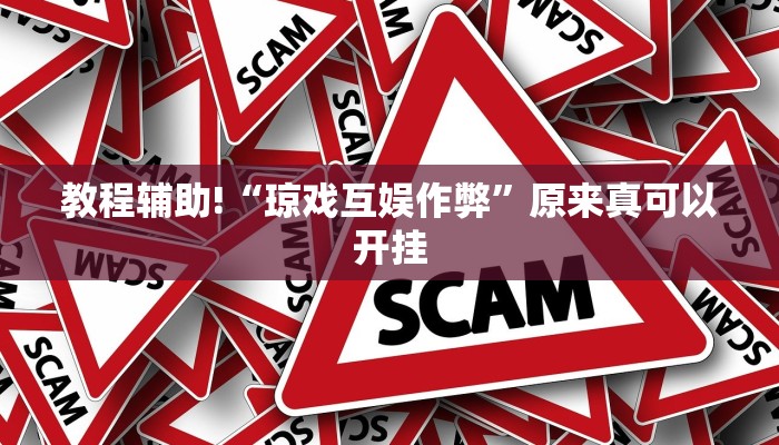 教程辅助!“琼戏互娱作弊”原来真可以开挂