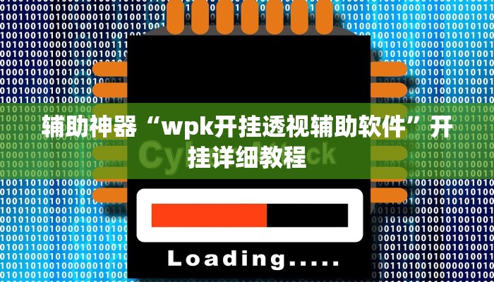 辅助神器“wpk开挂透视辅助软件”开挂详细教程
