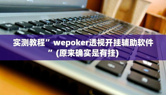 实测教程”wepoker透视开挂辅助软件”(原来确实是有挂)
