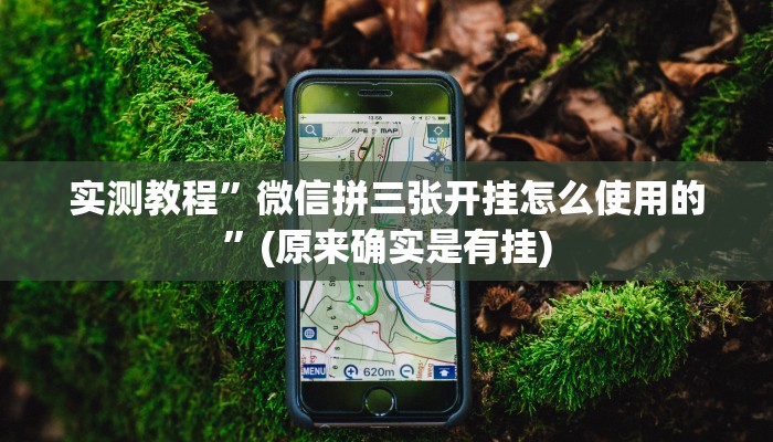 实测教程”微信拼三张开挂怎么使用的”(原来确实是有挂)