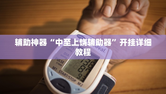 辅助神器“中至上饶辅助器”开挂详细教程
