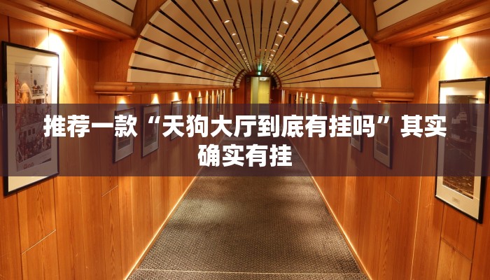 推荐一款“天狗大厅到底有挂吗”其实确实有挂