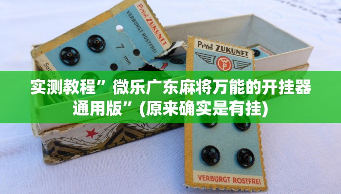 实测教程”微乐广东麻将万能的开挂器通用版”(原来确实是有挂)