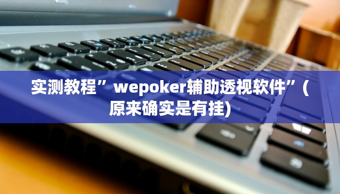 实测教程”wepoker辅助透视软件”(原来确实是有挂)