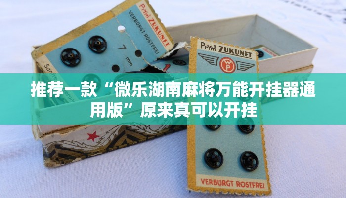 推荐一款“微乐湖南麻将万能开挂器通用版”原来真可以开挂