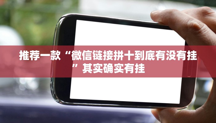 推荐一款“微信链接拼十到底有没有挂”其实确实有挂