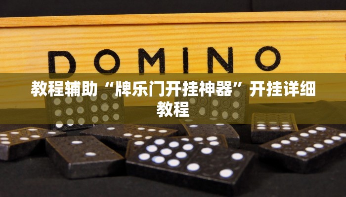 教程辅助“牌乐门开挂神器”开挂详细教程