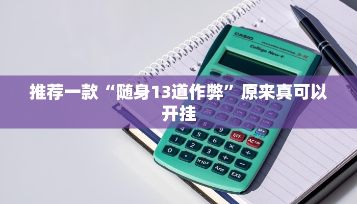 推荐一款“随身13道作弊”原来真可以开挂