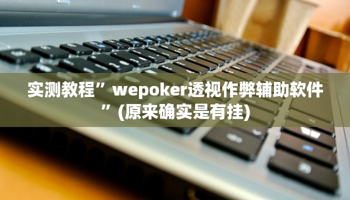 实测教程”wepoker透视作弊辅助软件”(原来确实是有挂)
