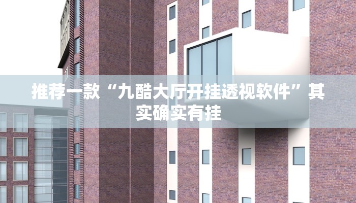 推荐一款“九酷大厅开挂透视软件”其实确实有挂