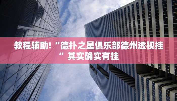 教程辅助“阿拉游戏中心透视挂”(原来确实是有挂)