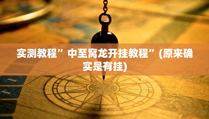 辅助神器“新518互游透视软件”(原来确实是有挂)