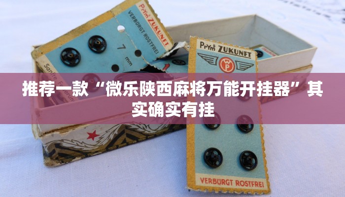推荐一款“微乐陕西麻将万能开挂器”其实确实有挂