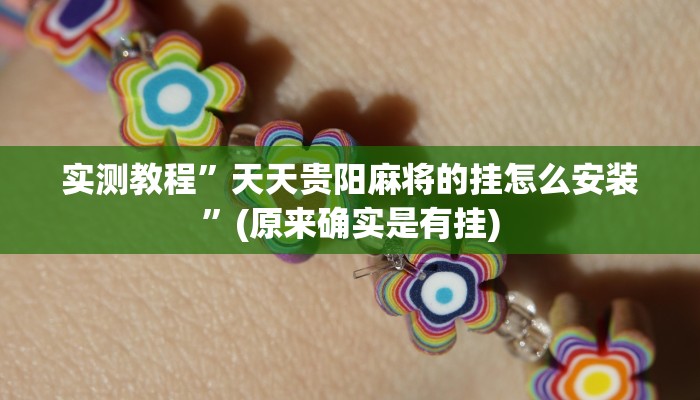 实测教程”广西八一字牌挂怎么安装”(原来确实是有挂)