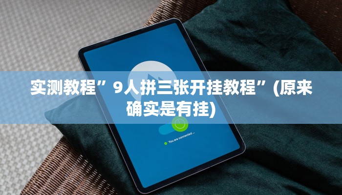 教程辅助!“拼三张透视辅助软件”原来真可以开挂