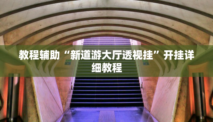 教程辅助“新道游大厅透视挂”开挂详细教程