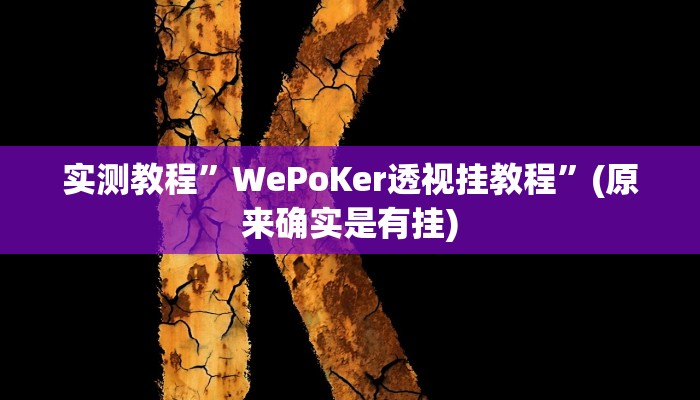 辅助神器“微乐广东麻将开挂神器下载”(原来确实是有挂)