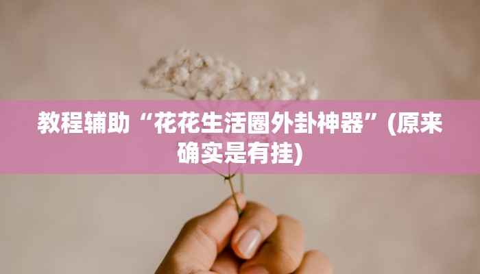 实测教程”博雅红河棋牌用挂开挂软件”(原来确实是有挂)