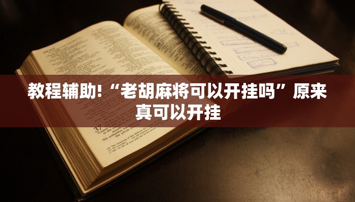 辅助神器“喜扣跑胡子万能开挂器”开挂详细教程