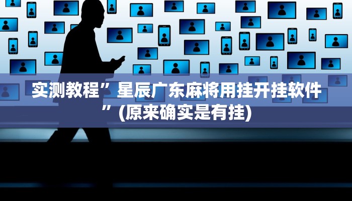 实测教程”星辰广东麻将用挂开挂软件”(原来确实是有挂)