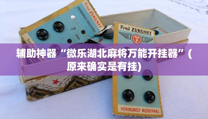 辅助神器“微乐湖北麻将万能开挂器”(原来确实是有挂)