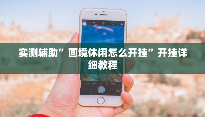 实测辅助”画境休闲怎么开挂”开挂详细教程