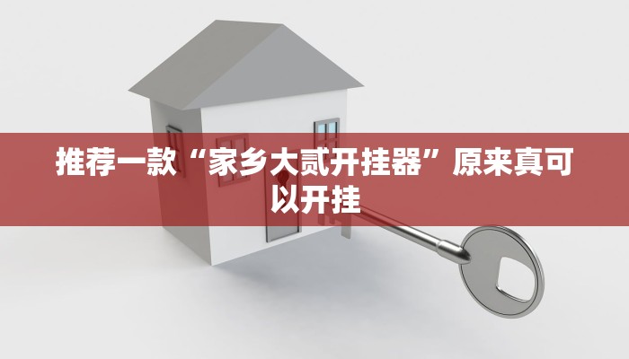 推荐一款“家乡大贰开挂器”原来真可以开挂