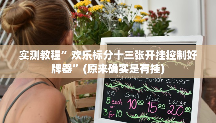 实测教程”欢乐标分十三张开挂控制好牌器”(原来确实是有挂)