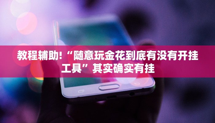 教程辅助!“随意玩金花到底有没有开挂工具”其实确实有挂
