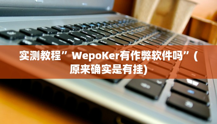 实测教程”WepoKer有作弊软件吗”(原来确实是有挂)