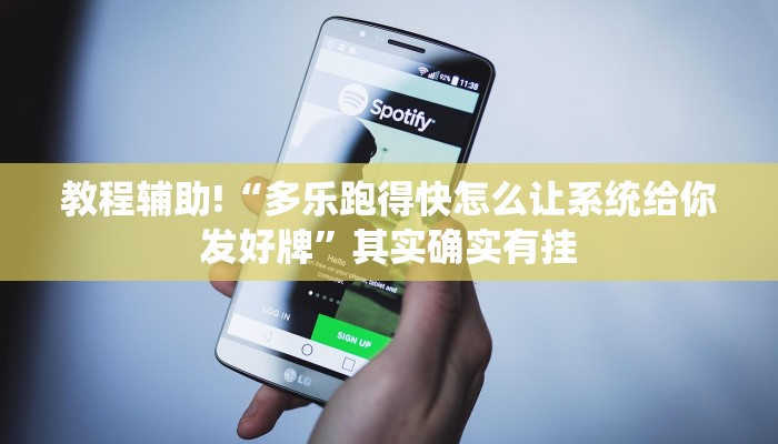 教程辅助!“多乐跑得快怎么让系统给你发好牌”其实确实有挂