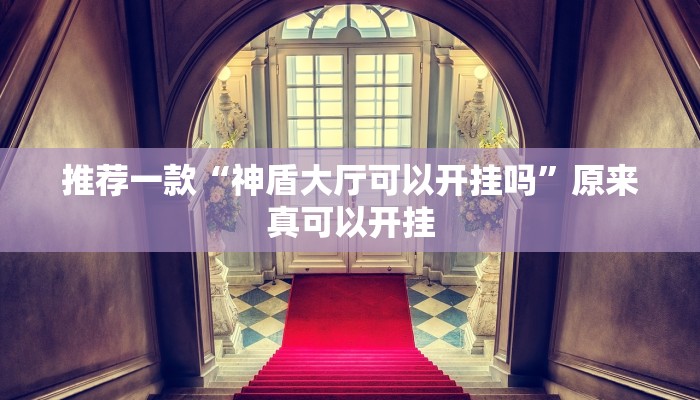 推荐一款“神盾大厅可以开挂吗”原来真可以开挂