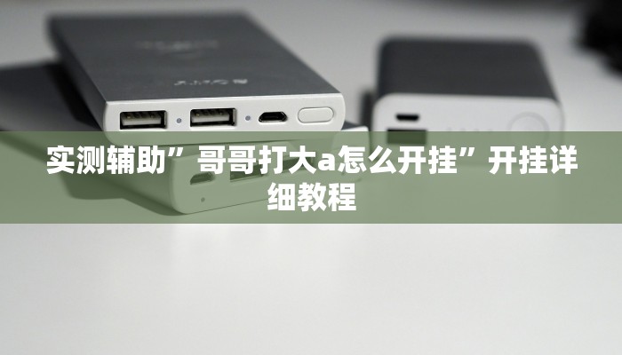实测辅助”哥哥打大a怎么开挂”开挂详细教程