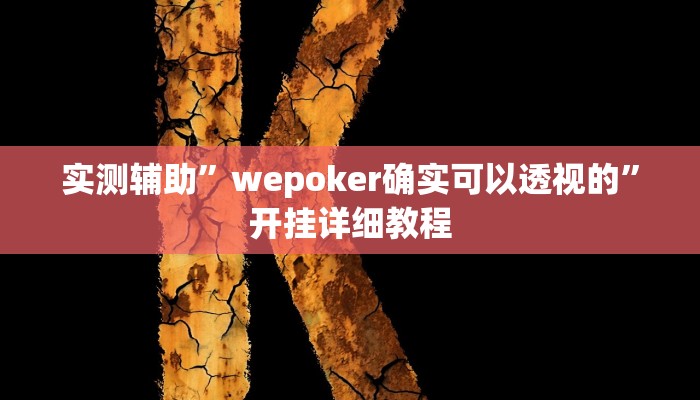 实测教程”微乐锄大地必赢神器”(原来确实是有挂)