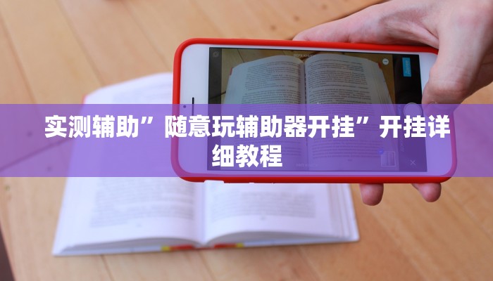 实测辅助”随意玩辅助器开挂”开挂详细教程