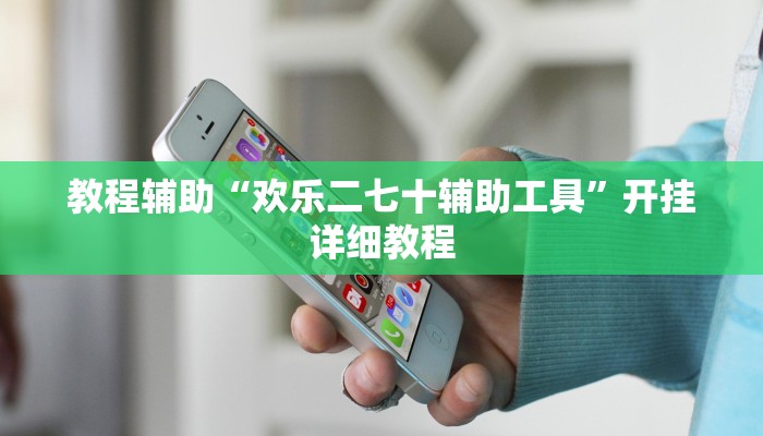 教程辅助“欢乐二七十辅助工具”开挂详细教程