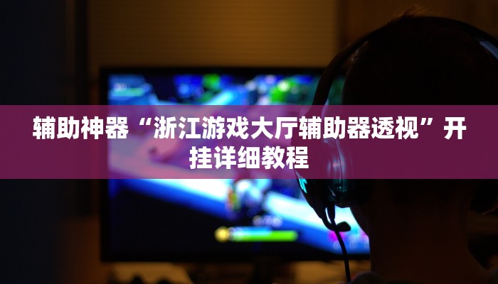 辅助神器“浙江游戏大厅辅助器透视”开挂详细教程